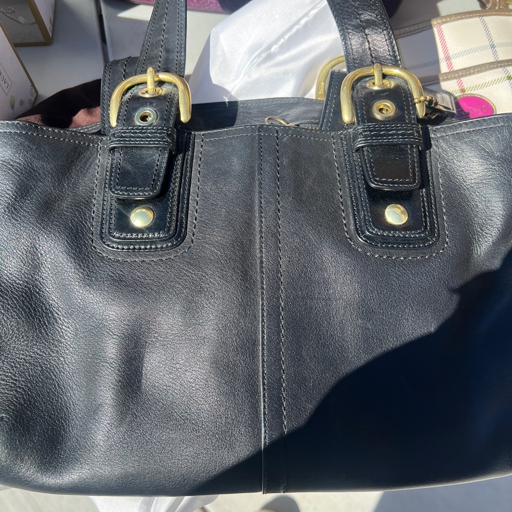 Gently used coach bag